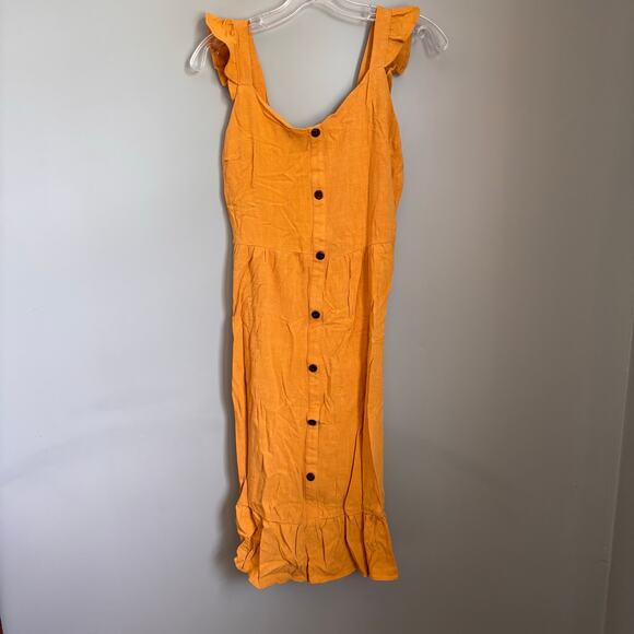 Mustard Yellow Sleeveless NWT Dress - Picture 1 of 4